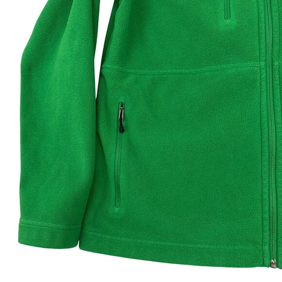 Patagonia Synchilla Jacket Men's Medium Full Zip Fleece Zip Pockets Green Y2K - Picture 5 of 14